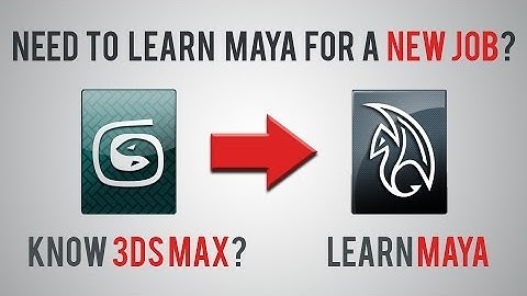 Learning Maya after knowing 3ds Max : Creating Primitives
