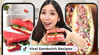 Testing Viral Sandwich Recipes 😳