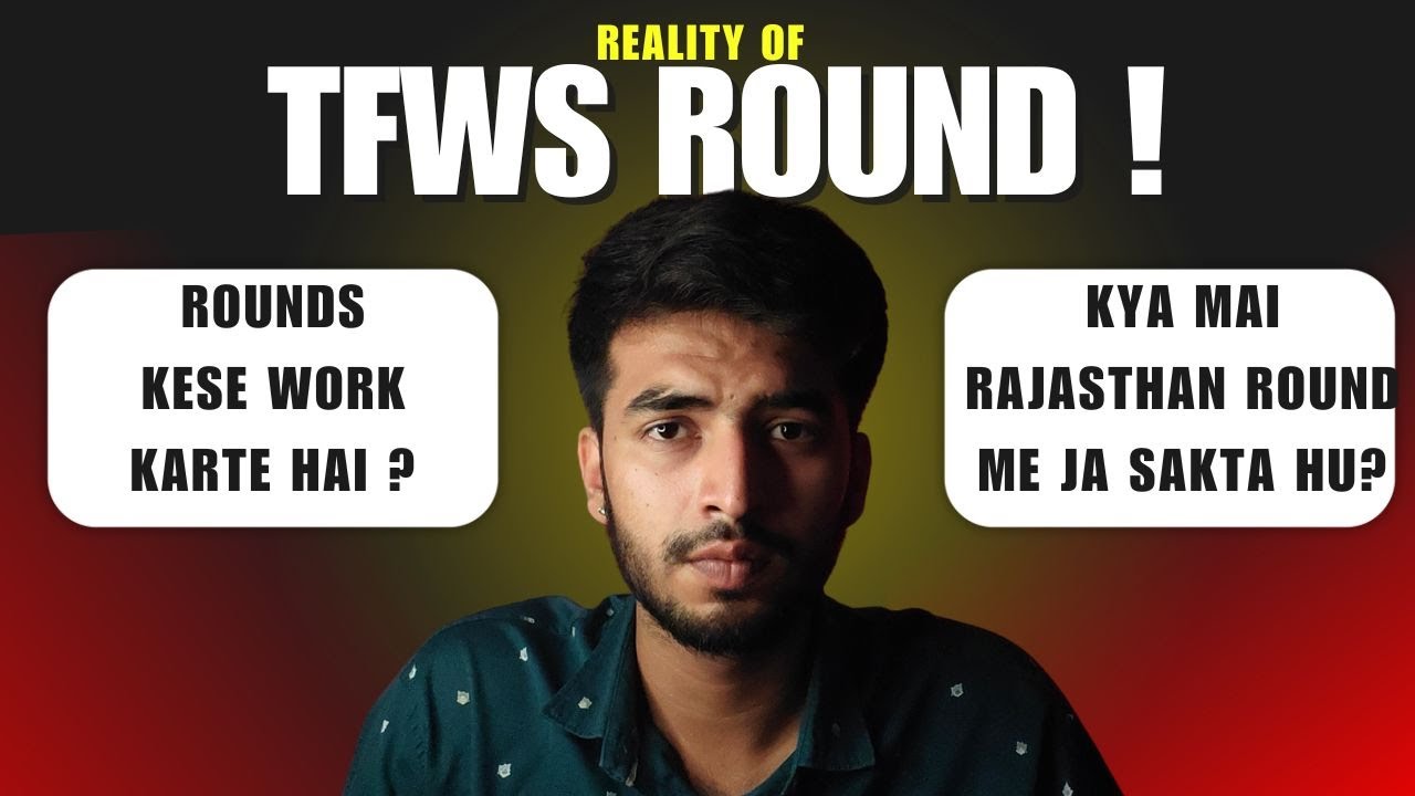 TFWS Kya Hai? | REAP 2025 Rounds Full Guide | Free Seat Kaise Le?