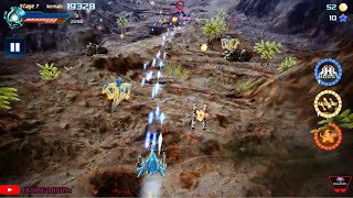 Galaxy Airforce War 1.0.23 mod gold+kim cương (chơi 1 màn sẽ có mod ) screenshot 3