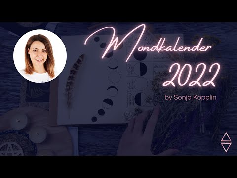 Video: Fischer-Mondkalender für 2021 nach Monaten