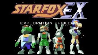 Star Fox EX SNES RomHack 2022