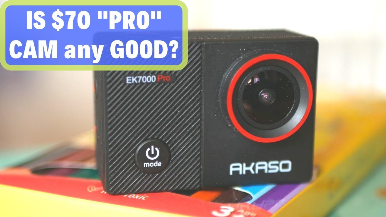 Akaso EK7000 Pro 4K Action Camera is Cheap and  