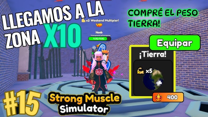 💪🏋️‍♀️ CODIGOS DE MUSCLE SIMULATOR ROBLOX