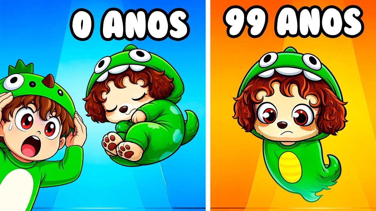 Un SIMULADOR DE VIDA DE PERRO de 0 a 100 AÑOS 😮🤩 | Dylan Juega