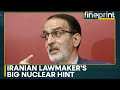 Iranian lawmaker hints at a nuclear test  wion fineprint