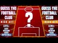 FOOTBALL QUIZ Guess the Team! Only for REAL SOCCER Fans