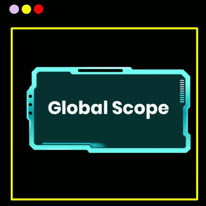 Global Scope - javascript tutorial #Shorts #Romeo - YouTube