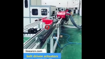 complete belt driven linear actuators kit with servo motor for factory automation