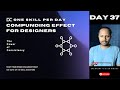 Day 37- Compunding Effect for Designers- Hackathon 90 Days Challenge
