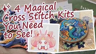 ✨ 4 Magical Cross Stitch Kits You Need to See! | 5Stitch
