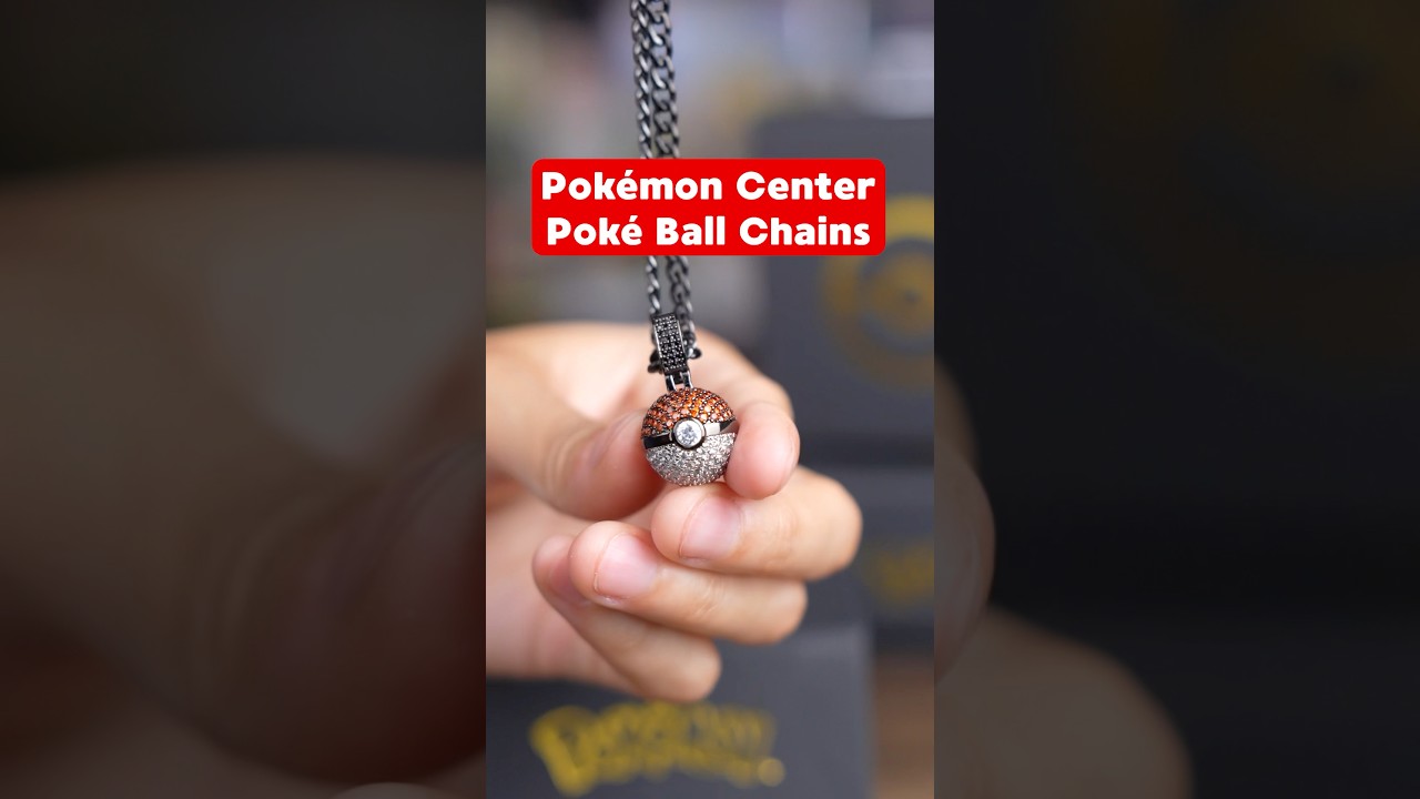 These Poké Ball necklaces have one crazy detail… 👀