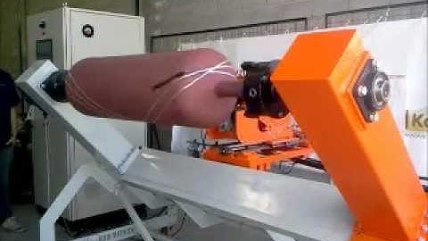 FW4_600_2000:  4 axis Compact CNC winder From Korthfiber Brazil