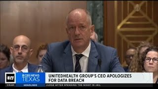 Unitedhealth Group's CEO apologizes for data breach