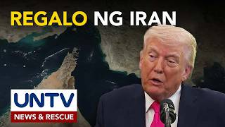Trump, sinabing may ‘big present’ ang Iran sa US na may kinalaman sa Strait of Hormuz
