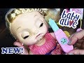 New baby alive sweet tears baby doll unboxing  blonde