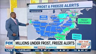 Coldest Air Of Season Spreading Freeze Alerts To Florida screenshot 3