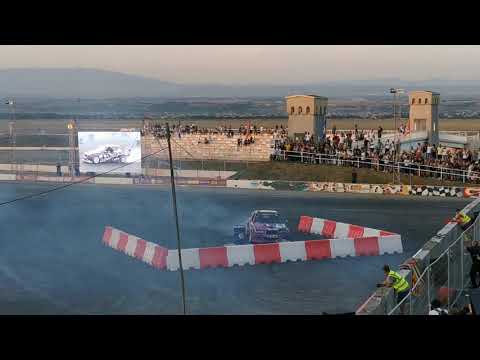 რუსთავის საერთაშორისო ავტოდრომი მევლუდ მელაძის გამოსვლა დრიფტი