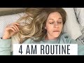 4 AM MORNING ROUTINE | Nurse Morning Routine | How to be a Morning Person | Alyssa All Day