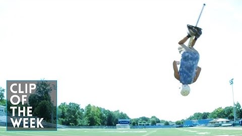 WORLD RECORD 18 Backflips in a Row on a Pogo Stick! | Clip of the Week #40