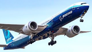 Boeing 777X | Smooth and Powerful Takeoff!