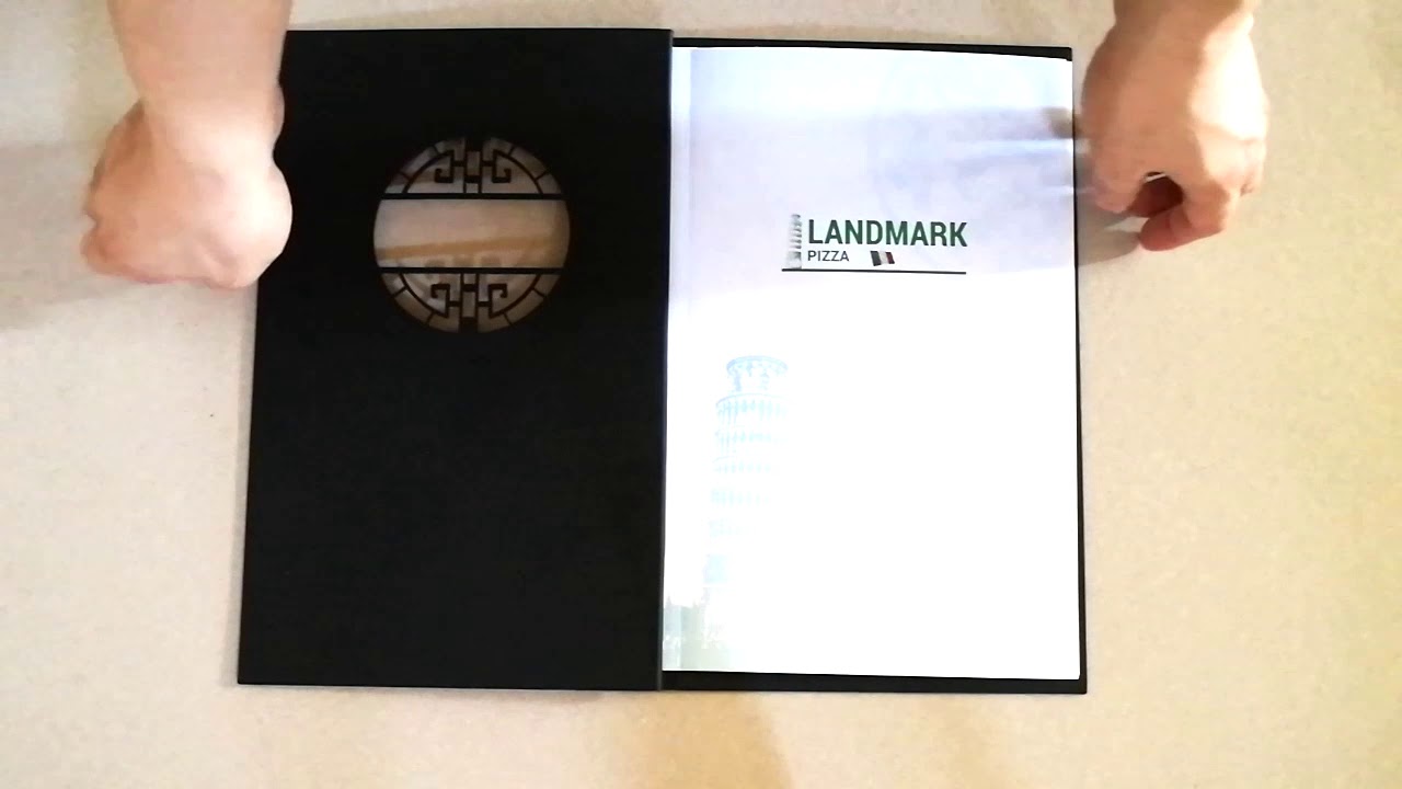 Handcover Restaurant Menus Printing