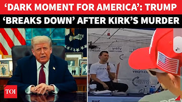 Charlie Kirk Shot Dead: Trump’s 1st FULL Video Reaction To Shocking Political Assassination | Watch