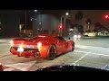 Lewis Hamilton Driving Justin Bieber in Laferrari in Beverly Hills. Lol?