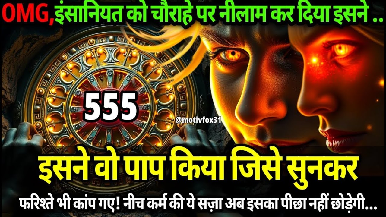 🧿नीच कर्म की ये सज़ा अब इसका पीछा नहीं छोड़ेगी!,इसने वो पाप किया जिसे सुनकर फरिश्ते भी कांप गए.. 🔥