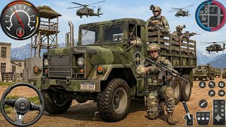 Offroad Army Truck Driving Simulator - US Army Truck Driving Game 3D 2026 - Andriod Gameplay screenshot 3
