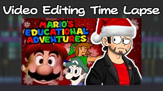 Video Editing Time Lapse - Mario Educational Games