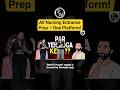 All Nursing Entrance Prep – One Platform! | AIIMS BSC nursing 2026 #shorts #ruhs #viralshorts