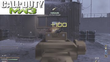 Call Of Duty MW3 - Outpost  TDM - M.O.A.B. Gameplay