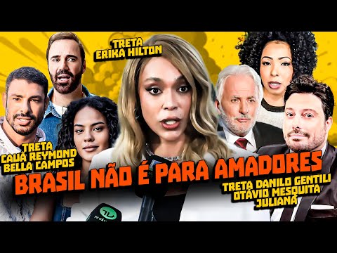 TRETAS JULIANA THE NOITHE I CAUÃ REYMOND I ERICA HILTON - STAND UP DIOGO PORTUGAL