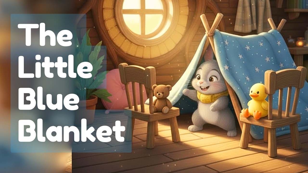 The Little Blue Blanket | A Beautiful Story About Sharing & Friendship
