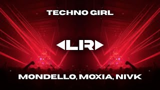 HARD TECHNO | Mondello &amp; Moxia &amp; NIVK - Techno Girl (Visualizer)