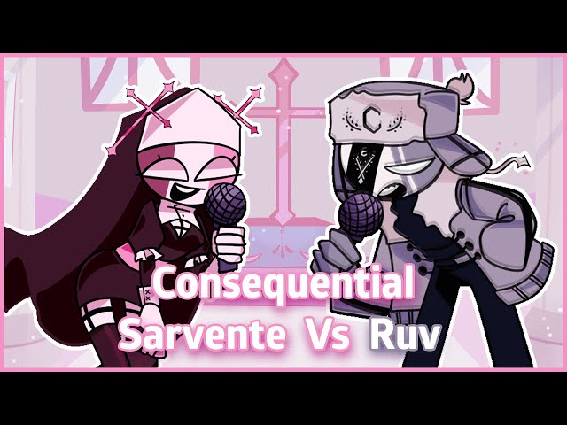 Friday Night Funkin - Consequential but it's Sarvente Vs Ruv class=