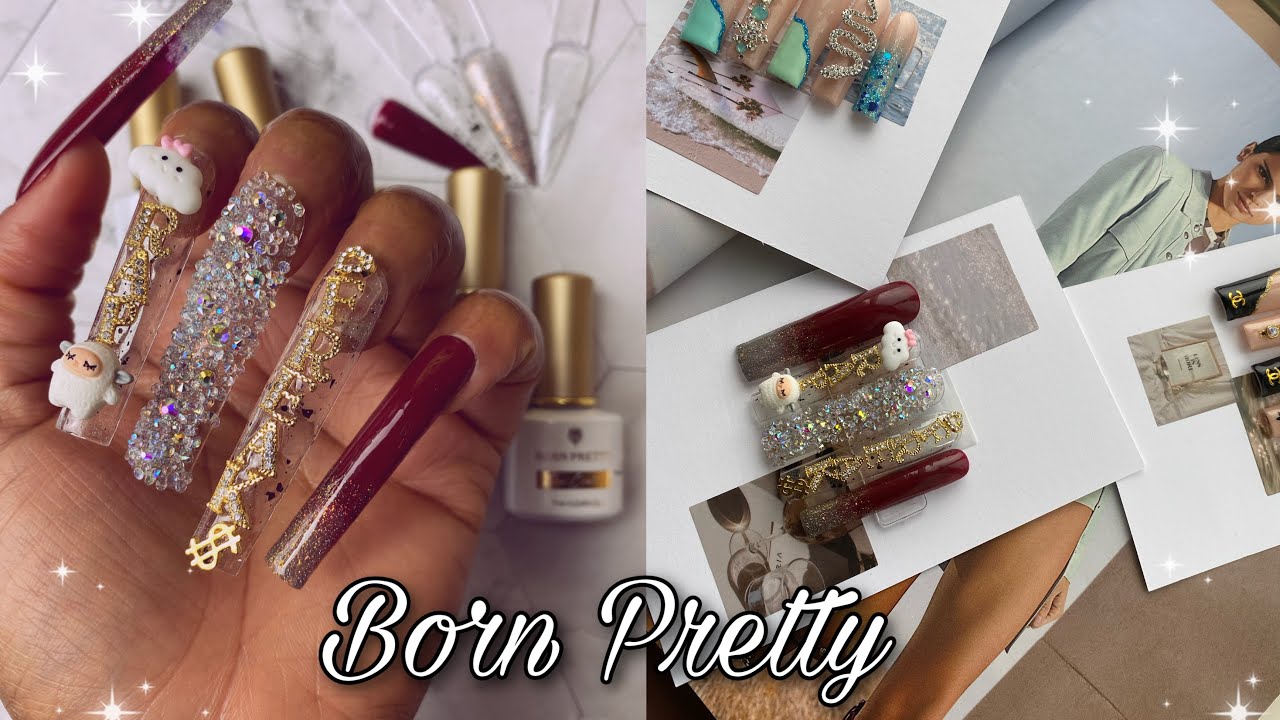 Born Pretty Store – Black rhinestone wheel review – Ria G – Beauty Blog