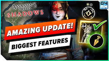 HUGE Update 1.0.2! Biggest Features & PSSR in Assassin’s Creed Shadows