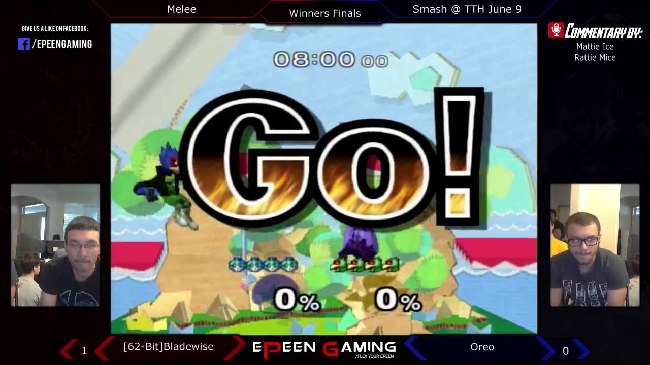 Smash @ TTH - [62-Bit]Bladewise (Peach) Vs. Oreo (Falco) (Winners Finals) - Melee