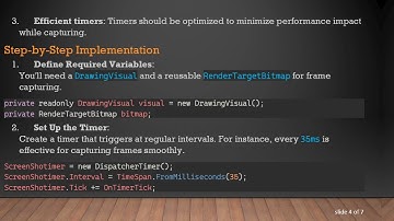 How to Capture Frames from a Media Element in WPF with No Delay and High Quality