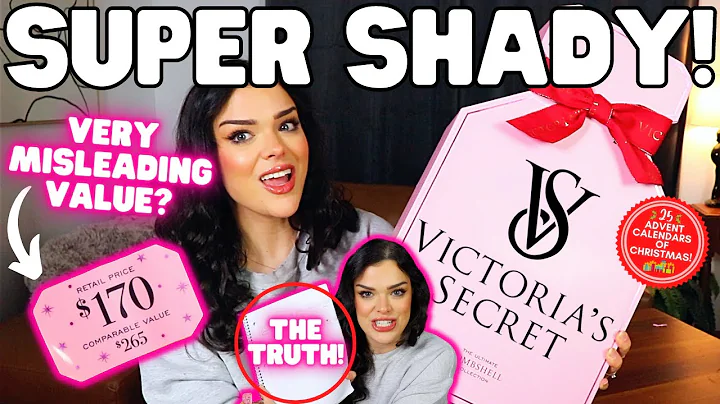 SUPER SHADY! FAKE VALUE!? Victoria Secret Advent U...