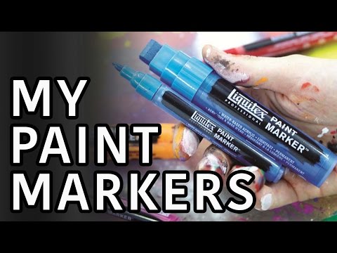 Acrylic Markers & How to Refill