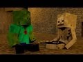 Skelegun  zombie  minecraft animation