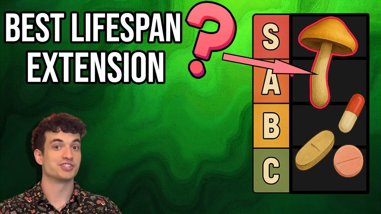 Is Psilocybin the BEST Anti-Aging Drug? Compared to Rapamycin, Acarbose, & More! Longevity Research