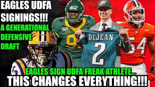 💎 WOW, A GEM! Eagles SIGN FREAK Athlete!🔥 UDFA SIGNINGS! Howie's BEST Draft!💥 It Changes Everything