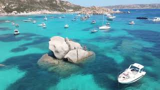 Amazing 4K UHD Drone Footage from Isola Santo Stefano, La Maddalena Archipel, Sardinia - Italy