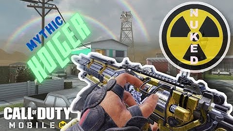 Mythic HOLGER Gameplay| NUKE | CODM |Voldemort|