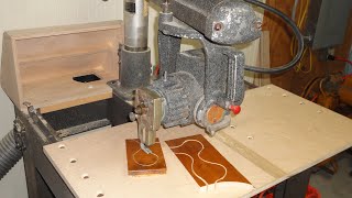 How To Cut Curves On The Radial Arm Saw