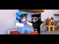 Hiding in the blue  a minecraft music  rainimator amv thefatrat